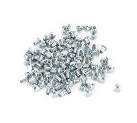 100 pièces 6,5 mm 0,3 Pouces vis de Goujon de Pneu de Roue Clous antidérapants Goujons de vis à Neige en Acier au tungstène de Haute qualité pour Voiture Moto ATV UTV véhicules (JX6.5-6.5-1)