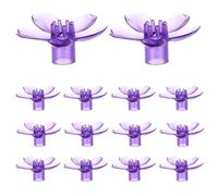 100 Pièces Abat-jour Fleur Cerisier pour Guirlande LED 5 MM en Plastique | Violet, Remplacement Facile, Usage Intérieur et Extérieur, Décor Romantique pour Mariage, Fêtes et Arbre