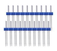 100 Pièces Aiguilles de Machine à Coudre Double 3mm