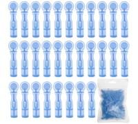100 Pièces Aiguilles Jetables pour Points Noirs, Dissolvant jetable de boutons d'acné, Blackhead Blemish Remover Tool, Ensemble Complet pour éliminer L'acné et Outils éliminer Les Imperfections