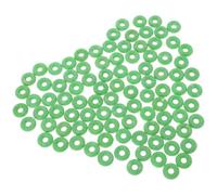 100 Pièces Anneaux de Caoutchouc Verts, Usage Fermier | Lot en Caoutchouc, Procédure Rapide, Courbe Simple à Maîtriser, pour Veaux et Agneaux, Aide Vétérinaire