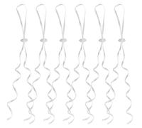 100 Pièces Attaches Pour Ballons Avec Fermeture Rapide, Fermetures à Ballons Hélium Avec Ruban en Polyband pour Faire une Guirlande de Ballon Réutilisables pour Fête de Mariage, Anniversaire, Fête