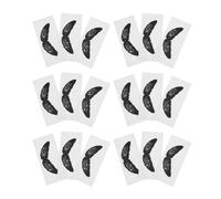 100 Pièces Autocollant Barbe Noir en Pp pour Poils de Nez | Kit Diy, Protège Moustache et Aide à Retirer les Impuretés, Format Petit, Usage Décoratif