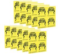 100 Pièces Autocollant D’avertissement, Étiquette Jaune Adhésive | Surface Lisse, Forte Adhérence, sans Gauchissement, pour Usine et Industrie, Signalétique de Prudence