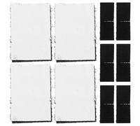 100 Pièces Bande Auto-agrippante Double Face Noire en Nylon | Fixation Polyvalente, Forte Adhérence, Résistante à L’usure, pour Accessoires de Jardin et Nappes