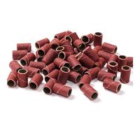 100 Pièces Bandes De Ponçage Des Ongles Perceuse Lime Recharge Tête Meulage Polisseuse Anneaux Ceinture Bandes Cercle Ceinture Gel Tête Meulage Manucure Et Pédicure