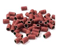 100 Pièces Bandes De Ponçage Des Ongles Perceuse Lime Recharge Tête Meulage Polisseuse Anneaux Ceinture Bandes Cercle Ceinture Gel Tête Meulage Manucure Et Pédicure