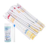 100 Pièces Bandes de Test D’eau Potable pour Eau du Robinet | Résultats Rapides, Pipette de Prélèvement Incluse, Tube D’essai Fourni, Papier et Plastique, Usage Maison