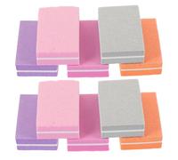 100 Pièces Bloc Éponge Lime à Ongles Mini, pour Manucure | Double Face, Compact et Facile à Transporter, pour Ongles des Mains Pieds, Usage Maison et Pédicure Couleur Aléatoire