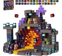 100 pièces blocs de Construction magnétiques jouet construire grotte magique monde avec aimant Construction ensemble cadeau éducatif pour les enfants cadeau de noël 100 pièces
