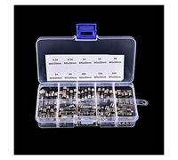 100 pièces/boîte 250V 0.2A à 20A verre coup rapide verre Tube fusibles voiture assorti Kit 5x20mm Câblage de protection