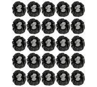100 Pièces Bonnette Micro Ultrafine Noire Anti-vent Jetable | Accessoires de Chant Ktv, Housse Respirante Non Tissée, Filtre Anti-pop pour Micro, Protection Micro