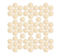 100 Pièces Boules en Bois Brut 10mm pour Loisirs Créatifs, Lot de | Surface Lisse, Matière Bois, pour Miniatures, Décorations Artisanales, Ateliers D’art et Projets DIY