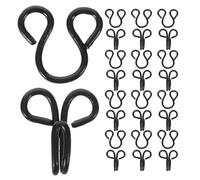 100 Pièces Boutons-pression Invisibles Noirs 22mm | Fermeture Discrète et Profil Bas, Réparation D'urgence Polyvalente, pour Sorties Quotidiennes