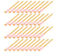 100 Pièces Bracelets D'identification Médicale Orange en PVC | Écriture Facile, Doux pour Peau Sensible, Identification Rapide et Précise, Usage Médical en Hôpital