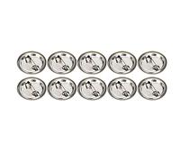 100 Pièces Broche Vierge Bouton Bricolage Broche, avec Lisse, Insigne de sécurité Rond Emblème Pièces de Médaille Fournitures pour Souvenirs Artisanaux (Badges