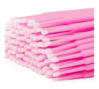 100 Pièces Brosses à Cils Jetables,Micro Brosses Cils,Brosse à Sourcils | Outil de Maquillage Goupillon Cils, Micro Applicateurs Brosses,pour Extensions Cils et Nettoyage Précise
