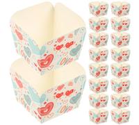 100 Pièces Caissettes à Cupcake en Papier, Lot, Design Élégant | Présentation Décorative, Portions Individuelles, Usage Fête ou Goûter, pour Brownies et Snacks, Simple