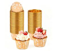 100 pièces Caissettes Muffins Papier Caissette Cupcake Papier Cupcake