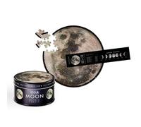 100 pièces casse-tête en étain/lune