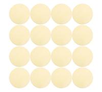 100 Pièces Cercles en Bois Khaki, Ronds, Légers, Surface Lisse | Bois Trois Plis, Style Rustique, Usage Polyvalent, pour Projets Créatifs et Décoration Maison