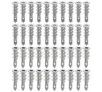 100 Pièces Chevilles Autoperceuses en Alliage de Zinc
