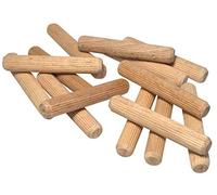 100 pièces Chevilles en bois - Goujon en bois de hêtre massiv 12x50 mm - goujons de récif -Tourillons ein bois de hêtre 12x50 mm - Emballé à la main en Autriche