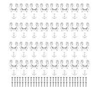 100 Pièces Clip de Fixation, Support PC Haute Résistance | Usage Intérieur et Extérieur, Léger et Protecteur, Élasticité Utile, pour Ampoules et Éclairage LED