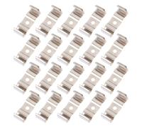 100 Pièces Clip en Acier au Manganèse pour Tube Lumineux T8 | Support pour Éclairage Fluorescent, Installation Facile, Fiabilité Élevée, Usage Bureau et Industrie