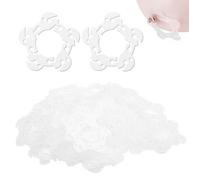 100 Pièces Clips De Ballon Connecteurs, Ballon En Forme De Fleur Supports De Clip, Attache Ballon, Support Ballon Pour Ballons P