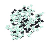 100 Pièces Clips de Câble Adhésifs Pa66 Noirs pour Organiser | Fixation Solide sur Surfaces Lisses, Base Adhésive, Résistance à L Abrasion, Lot de Clips Noirs