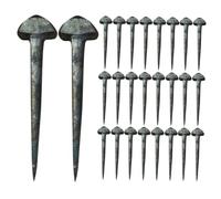 100 Pièces Clous De Fer à Cheval Clous En Fer à Cheval Outil De Fixation De Fer à Cheval Petit Outil En Fer à Cheval Clou Pour Harnachement Clous Pour Fer à Cheval Le Fer BESPORTBLE