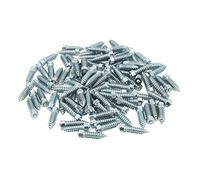 100 Pièces Clous de Pneu M8, Clous Antidérapants en Acier Tungstène, Vis pour Pneus Neige Universelles pour Chargeur, Mini - Pelleteuse, Chariot Élévateur, Tracteur et Moto Hors Ro