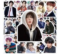100 pièces Collection d'autocollants d'idoles K-POP, autocollants des Scouts blindés, autocollants de stars coréennes pour le scrapbooking, les bouteilles d'eau, les bagages, articles essentiels pour 