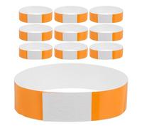100 Pièces Collier D’Identification, Réglable, PP Orange | Sécurité et Confort, Nettoyage Facile, pour Mise , Propriétaires D’animaux, Chiens et Portées