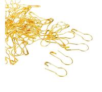 100 Pièces Coloré Forme De Gourde en Métal Épingle De Sécurité Crochet Verrouillage Couture Marqueur Clip pour Amateur Tricot Crochet Artisanat Tricot Marqueurs