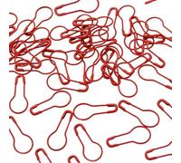 100 Pièces Coloré Forme De Gourde en Métal Épingle De Sécurité Crochet Verrouillage Couture Marqueur Clip pour Amateur Tricot Crochet Artisanat Tricot Marqueurs