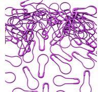 100 Pièces Coloré Forme De Gourde en Métal Épingle De Sécurité Crochet Verrouillage Couture Marqueur Clip pour Amateur Tricot Crochet Artisanat Tricot Marqueurs