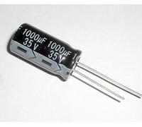 100 pièces condensateur électrolytique 1000uF 35V 105 °C 10mm x 20mm Composant