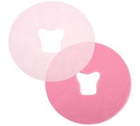 100 Pièces Coussinets de Massage Facial Jetables en Non Tissé | Housse pour Visage et Oreiller de Massage, Salon de Beauté ou Centre Esthétique, Confortable, Respirante