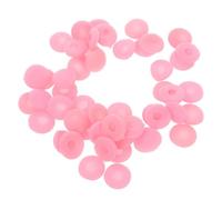 100 Pièces Coussinets d'oreille de Rechange en Mousse Rose | Confortable à Porter, Isolation Phonique, Remplacement Simple, pour Écouteurs et Oreillette, Usage Quotidien