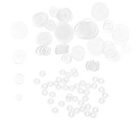 100 Pièces Coussinets en Silicone Transparents pour Stabiliser Boucles | Confort Hypoallergénique, Profil Discret, Maintien Fiable des Clous et Supports Variés, Adaptés aux Peaux Sensibles