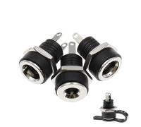 100 pièces DC-022B 3A12v connecteur d'alimentation cc 5.5 Mm X 2.1mm 5.5 Mm X 2.5mm connecteur DC022B(100Pcs 5.5x2.1mm)