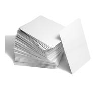 100 Pièces De Cartes Blanches En Pvc, Cartes De Base D'identification, étiquettes Nfc, Cartes D'identité En Plastique, Cartes De Visite Vierges, Cartes D'imprimante De Cartes D'identité (54 * 85.5mm)
