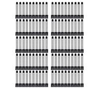 100 pièces de clips adhésifs pour la gestion des câbles, attaches réglables en nylon avec un dos auto-adhésif puissant, pinces à fil réutilisables, organisateur pour le bureau, la (Noire)