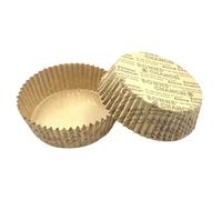 100 Pièces de Cuisson Anti-Graisse Résistantes à la Chaleur Moules en Papier Forme de Bateau Ronds pour Muffins Cupcakes Pains Snacks de Fête pour Mariages Anniversaires Cuisine Quotidienne