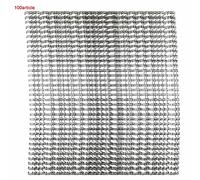 100 pièces de fer à reliure à double boucle, format A4, 34 dents 3:1, fil de reliure pour calendrier, fer à reliure enduit de nylon à forte tension avec boîte, pour cahier à (9,5 mm * 34 dents noires