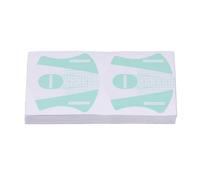 100 Pièces de Formes D'ongles Adhésives Vertes avec Couche de Film, Autocollants Auto-adhésifs pour Manucure des Ongles en acrylique. Nail Form Sticky Créer des Formes D'ongles
