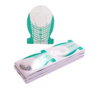 100 pièces de papier d'art pour ongles - Design professionnel flexible et convivial - Pour usage professionnel et salon