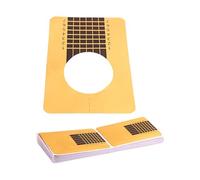 100 pièces de papier d'art pour ongles - Design professionnel flexible et convivial - Pour usage professionnel et salon